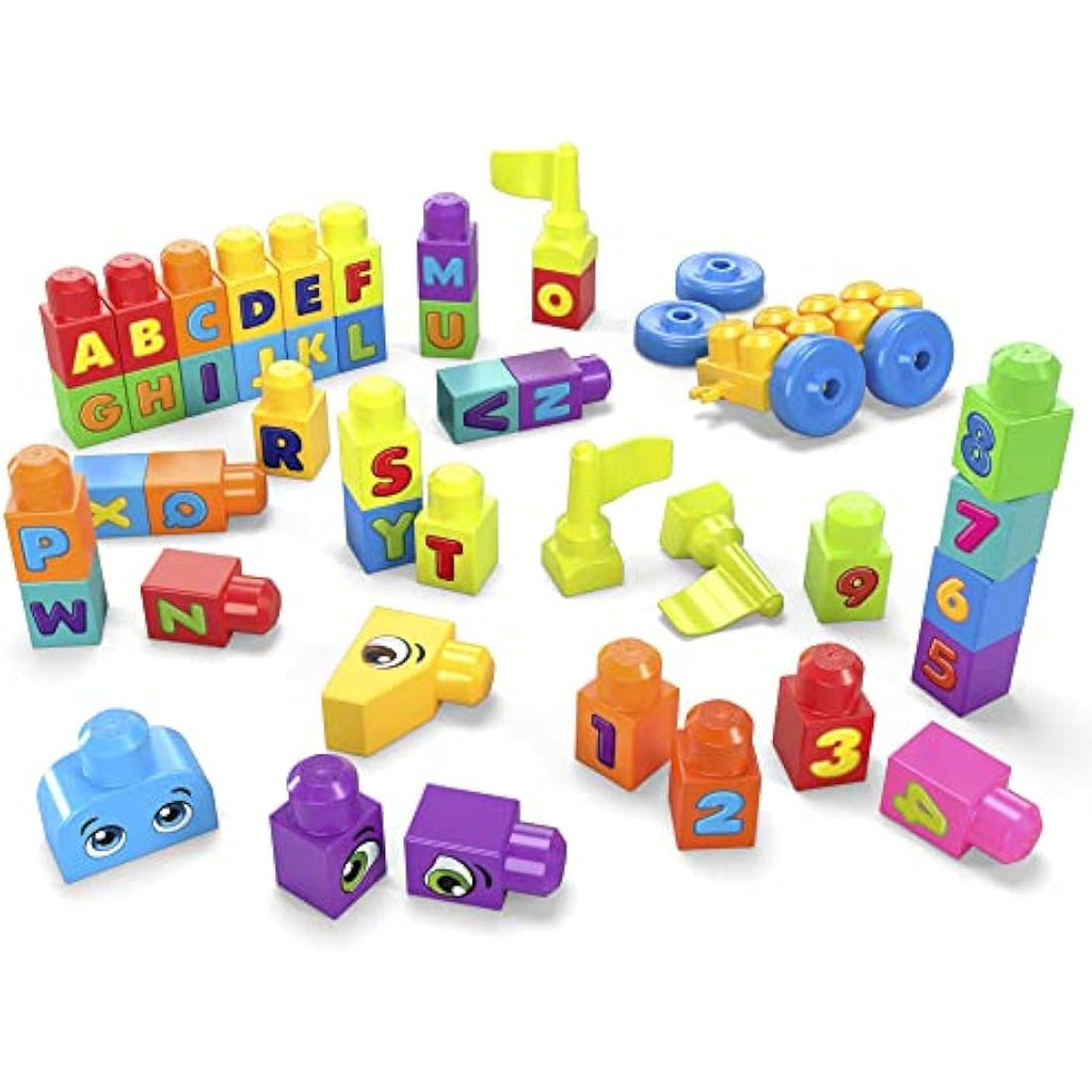 MEGA BLOKS Even Bigger Building Bag – 300 Piece Toddler Block Set