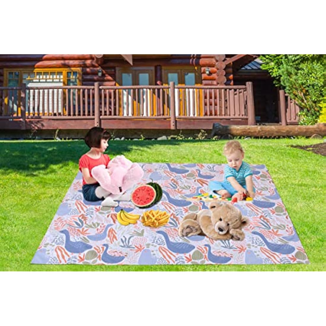 Splat Mat – 51" Waterproof Non-Slip High Chair Floor Mat