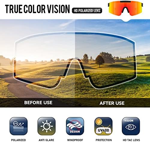 Polarized Cycling Glasses – UV400 Sports Sunglasses