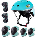 Jolof Store Kids Shark Bike Helmet | 7pc Protective Gear Set for Ages 2-5
