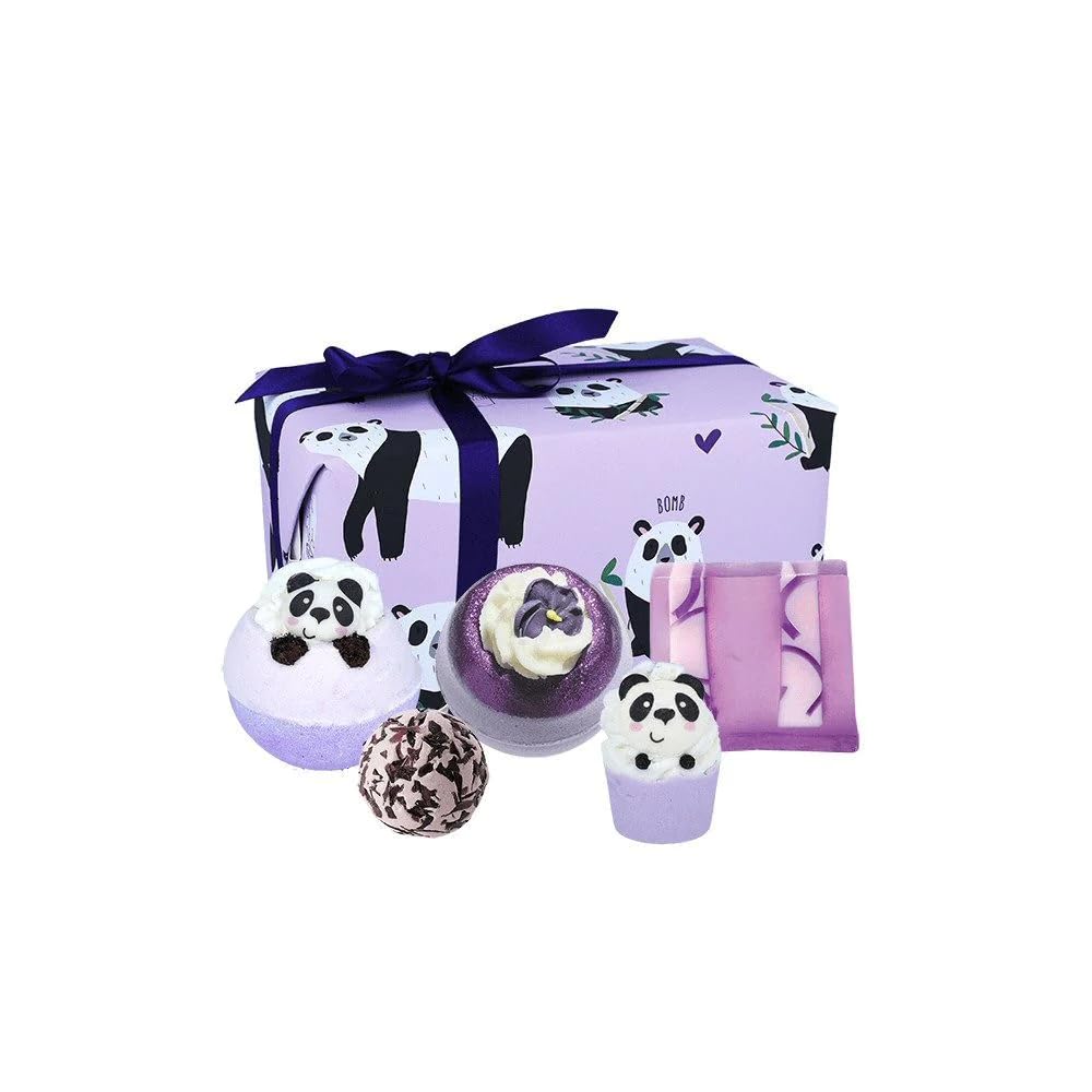 Bomb Cosmetics Panda Yourself Bath Gift Set | 5 Handmade Products