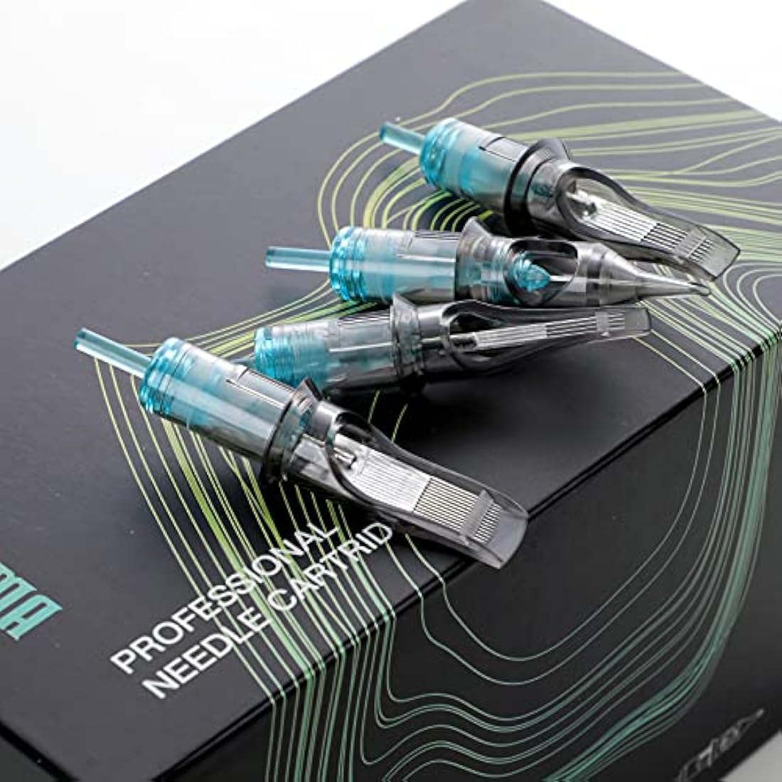 STIGMA 50Pcs Tattoo Cartridge Needles | Mixed Bugpin Round Liner & Shader