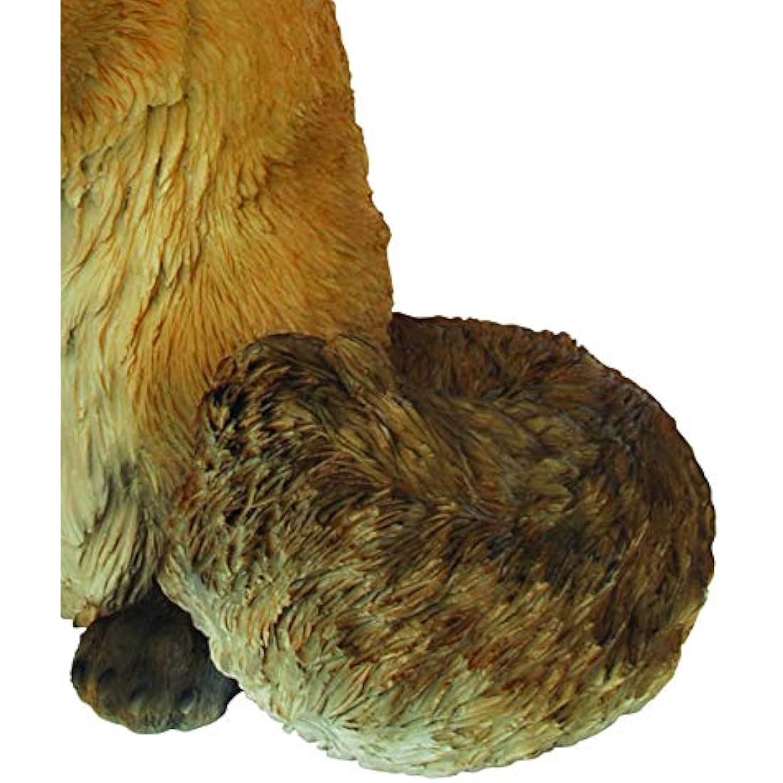 Vivid Arts Sitting Fox Garden Ornament – Frost Resistant Resin Statue
