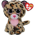 Ty Beanie Boos Livvie Leopard Plush Stuffed Animal - 15cm Soft Toy