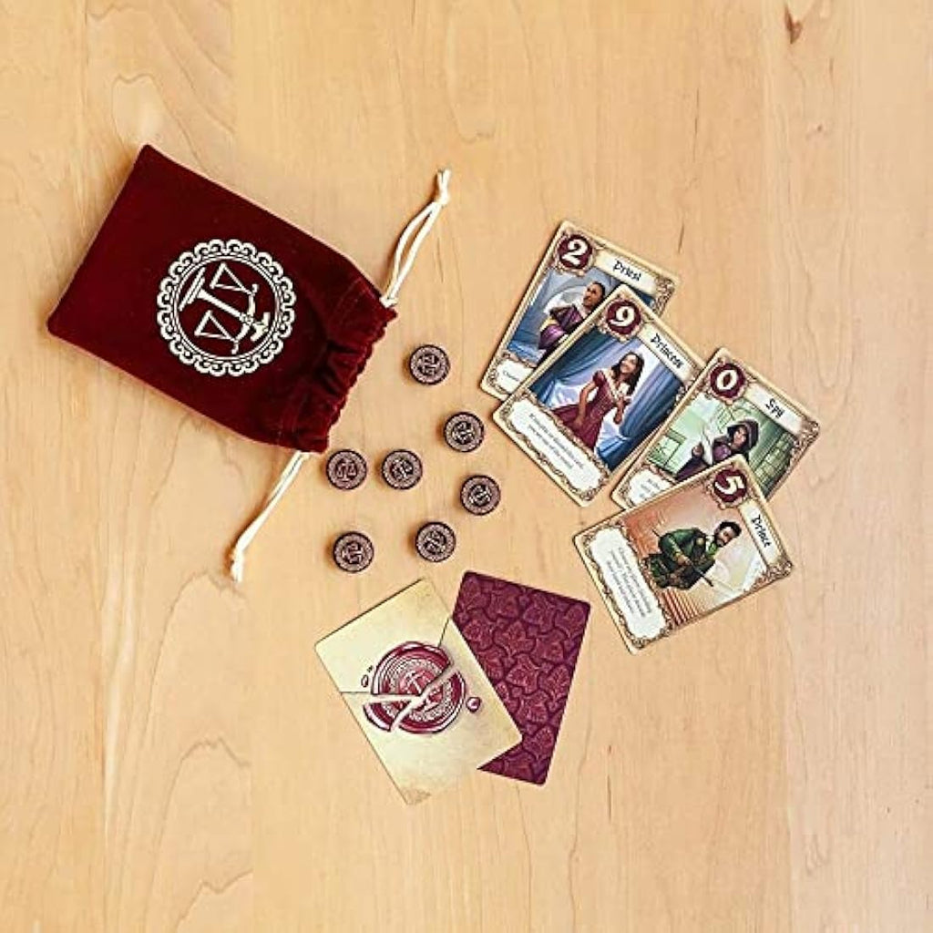Love Letter Card Game by Z-Man Games – Strategy Party Game for 2-6 Players