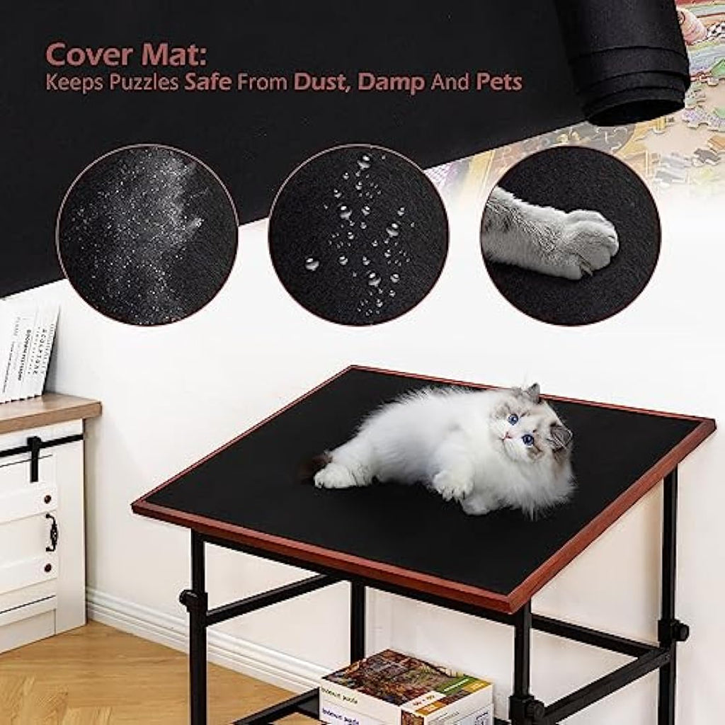 Lavievert 1500 Piece Jigsaw Puzzle Board – Adjustable Tilting Table