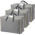 Astoryou 105L Large Storage Bags | 3-Pack Breathable Duvet & Bedding Bags
