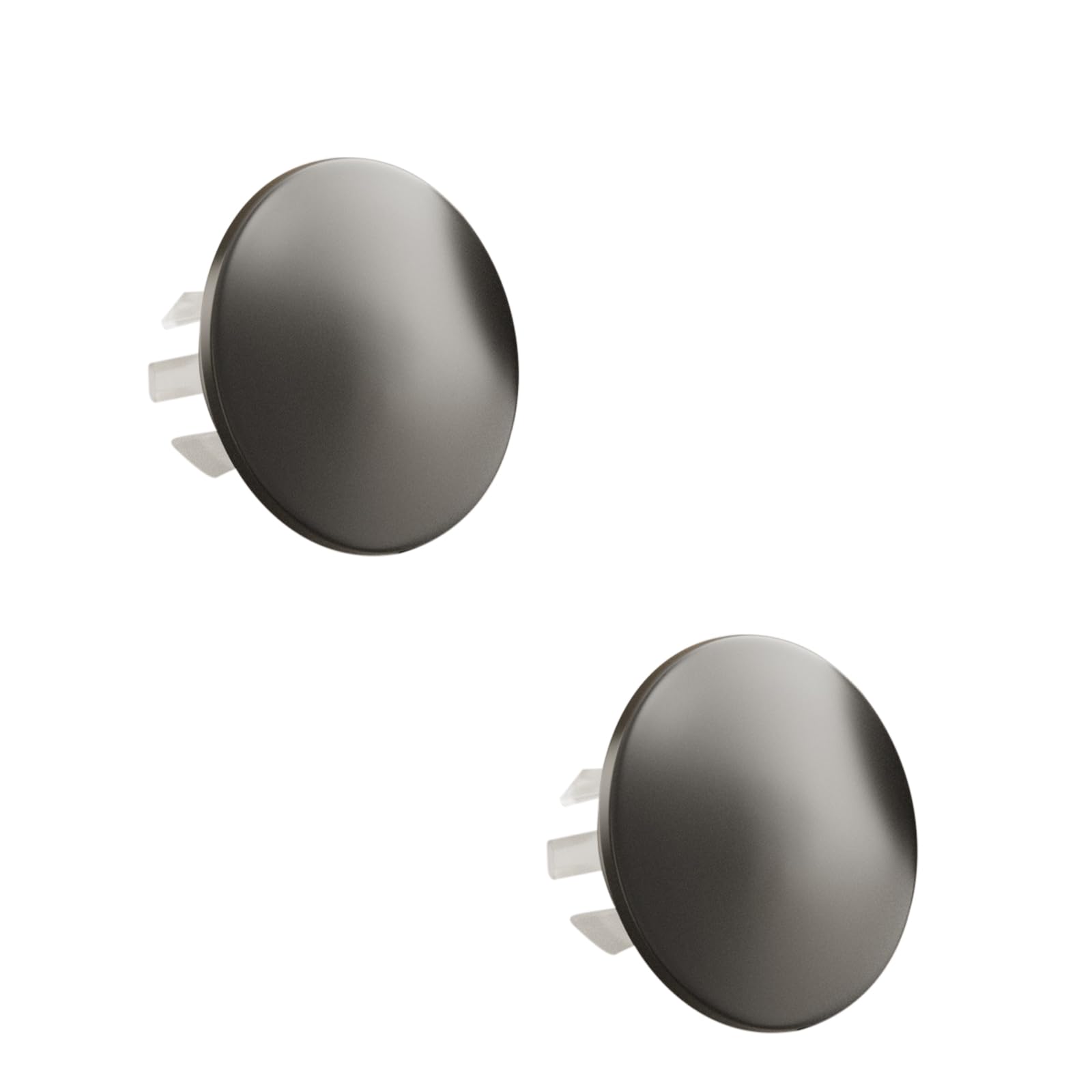 Brass Sink Overflow Cover – Brushed Nickel Basin Trim