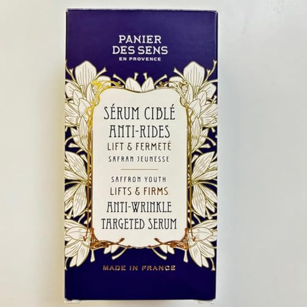Panier des Sens Anti-Aging Face Serum | Saffron & Hyaluronic Acid - 30ml