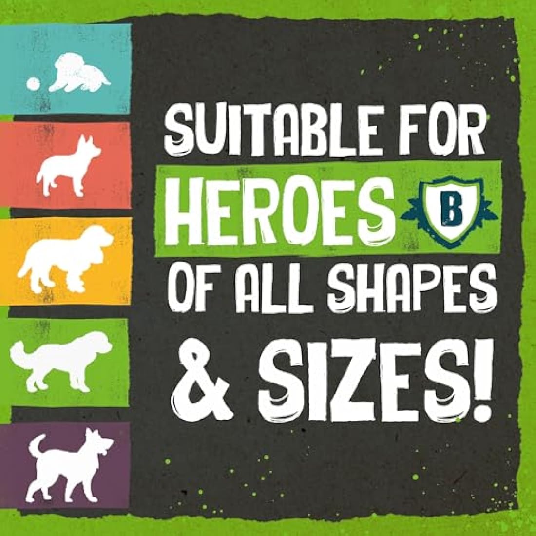 Benevo Compostable Dog Poop Bags – 720 Pack Biodegradable Cornstarch
