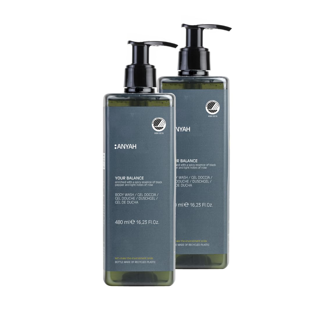 Anyah Moisturising Body Wash – Natural Shower Gel for Sensitive Skin