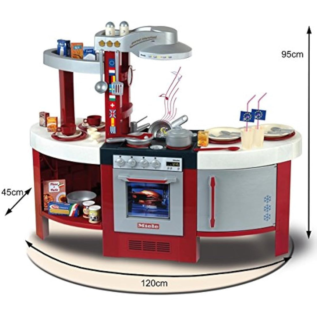 Theo Klein Miele Gourmet International Toy Kitchen with Sound & Oven