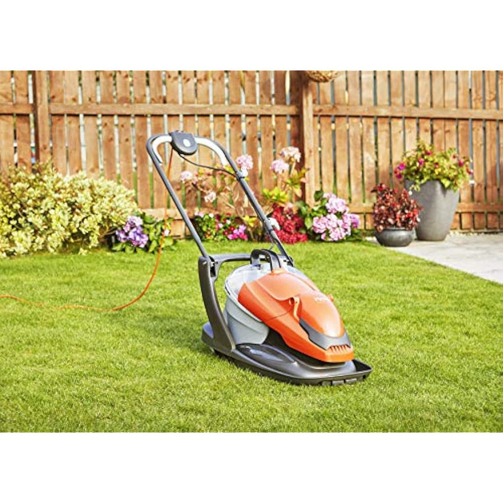 Flymo EasiGlide Plus 330V Hover Lawn Mower | 1700W Motor, 33cm Width