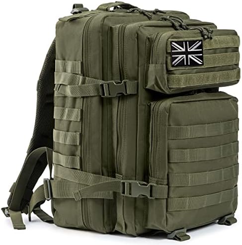 Jolof Store 45L Military Tactical Backpack – Molle Army Assault Pack