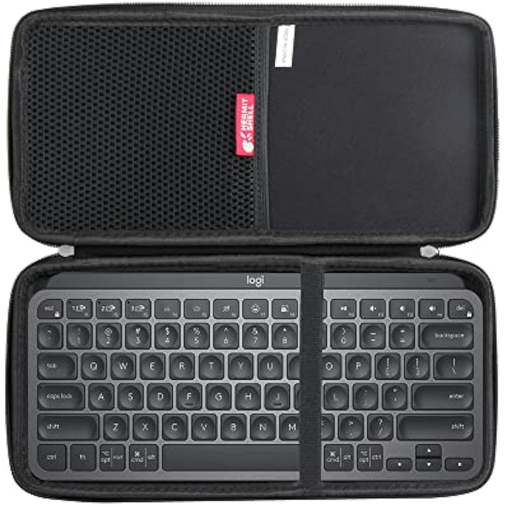 Hermitshell Hard Travel Case for Logitech MX Keys Mini Keyboard – Black