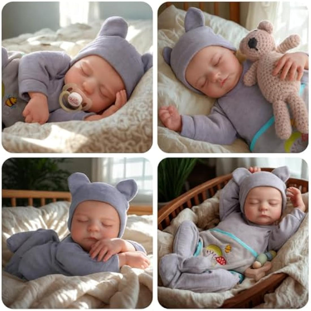 JIZHI 20" Realistic Reborn Baby Doll – Lifelike Vinyl Newborn Boy Doll
