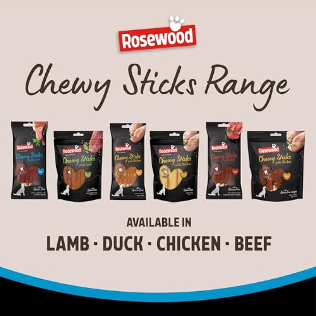 Pets Unlimited Lamb Chewy Sticks – Grain Free High Protein Dog Treats