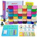 Jolof Store Air Dry Clay Kit – 42 Colors Non-Toxic Modelling Clay