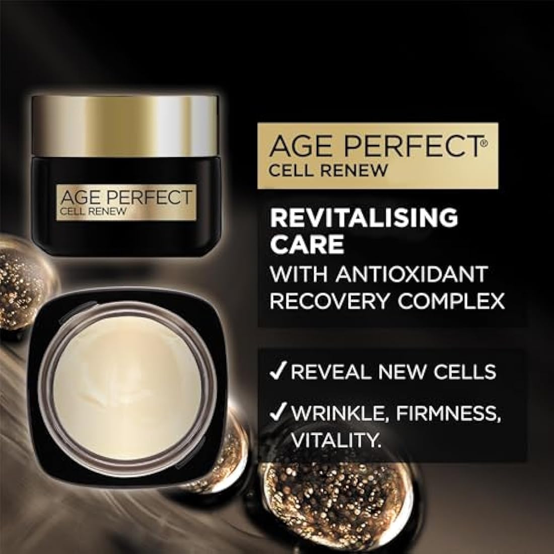 L’Oréal Paris Midnight Beauty Sleep Set – Cell Renew Serum & Night Cream