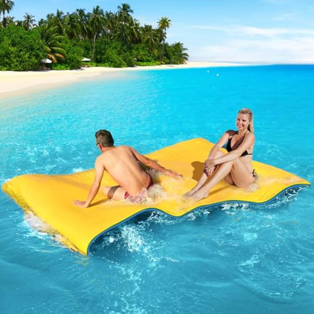 Floating Water Mat – 3-Layer XPE Foam Island for Lakes