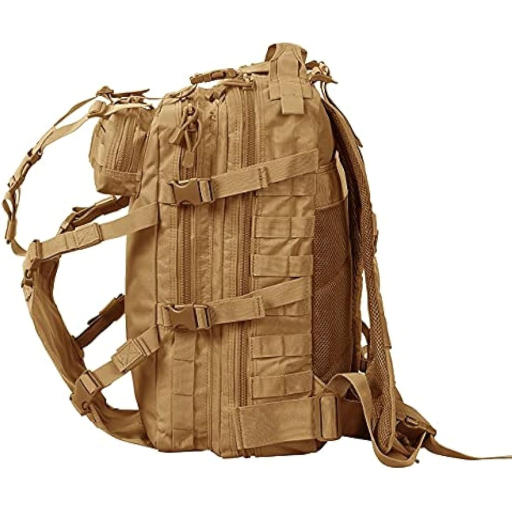 Seibertron Molle Tactical Helmet Holder & Basketball Backpack – Khaki