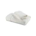 Caleffi Stripe Guest Towel, Cotton, Cream, Standard, 73856 - image 1