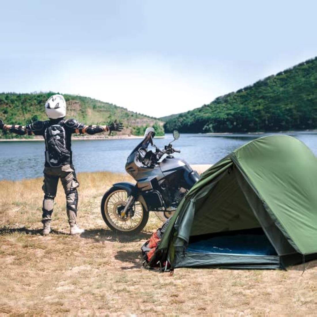 Forceatt 1-2 Person Waterproof Camping Tent | Ultralight 4-Season Dome Tent