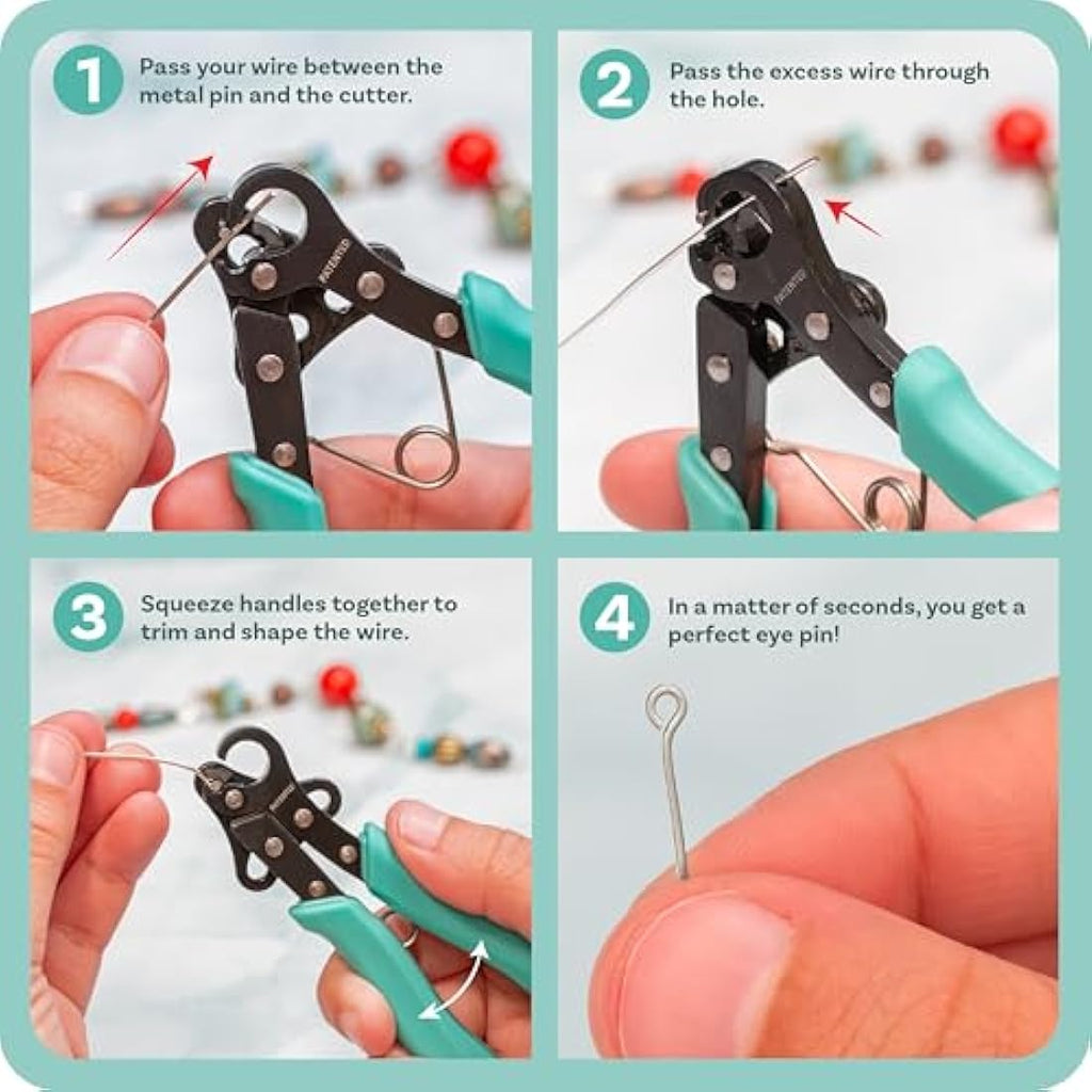 The Beadsmith Vintaj One Step Looper – 1.5mm Jewelry Wire Plier