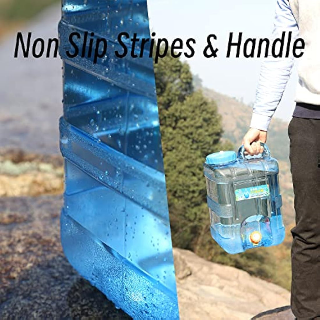Sparkstarses 15L Water Container with Tap | Portable PC Camping Tank