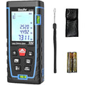 Bauihr Laser Measure Device | 165ft Distance Meter with 2 Bubble Levels