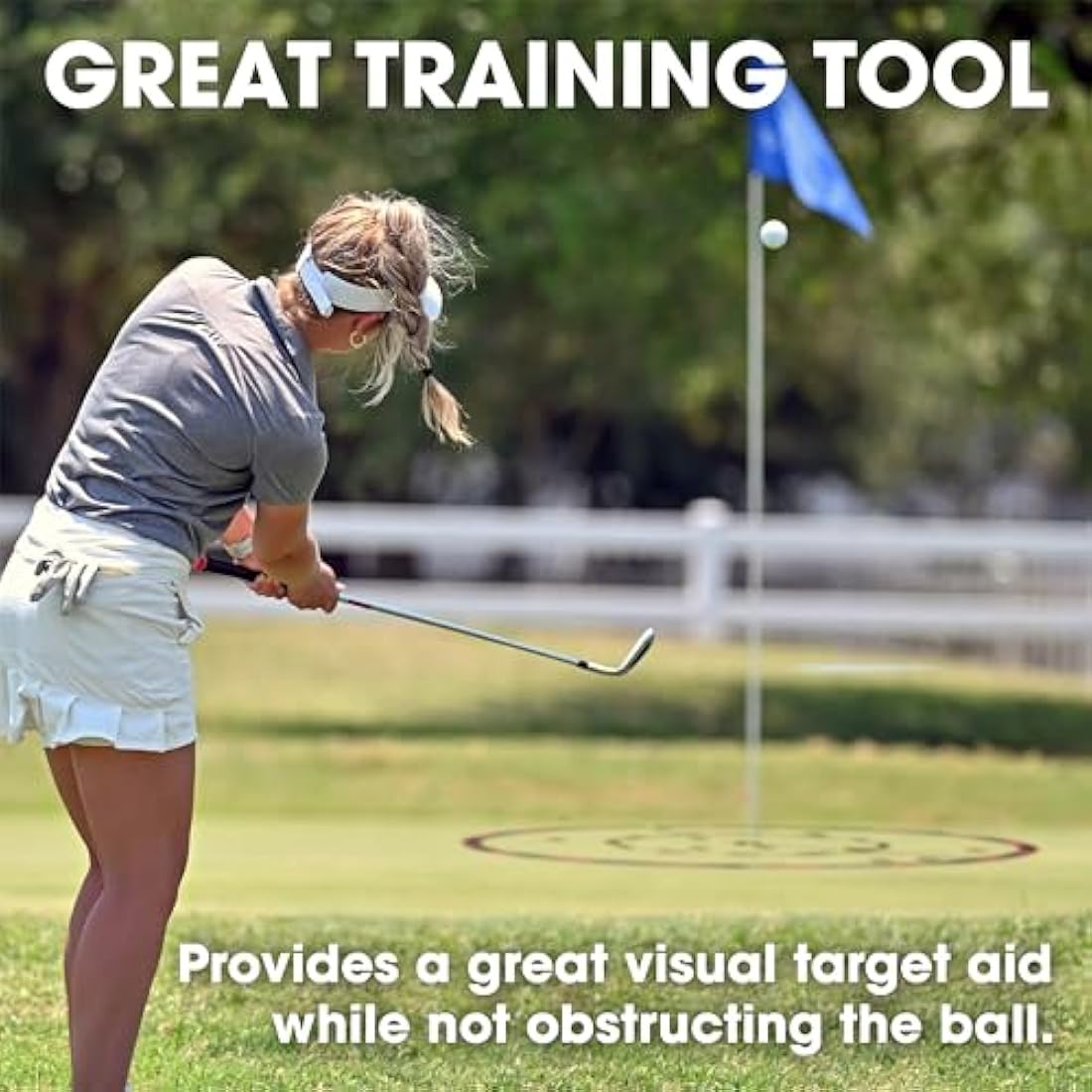 EyeLine Golf Target Circles – Portable Chipping and Putting Training Aid