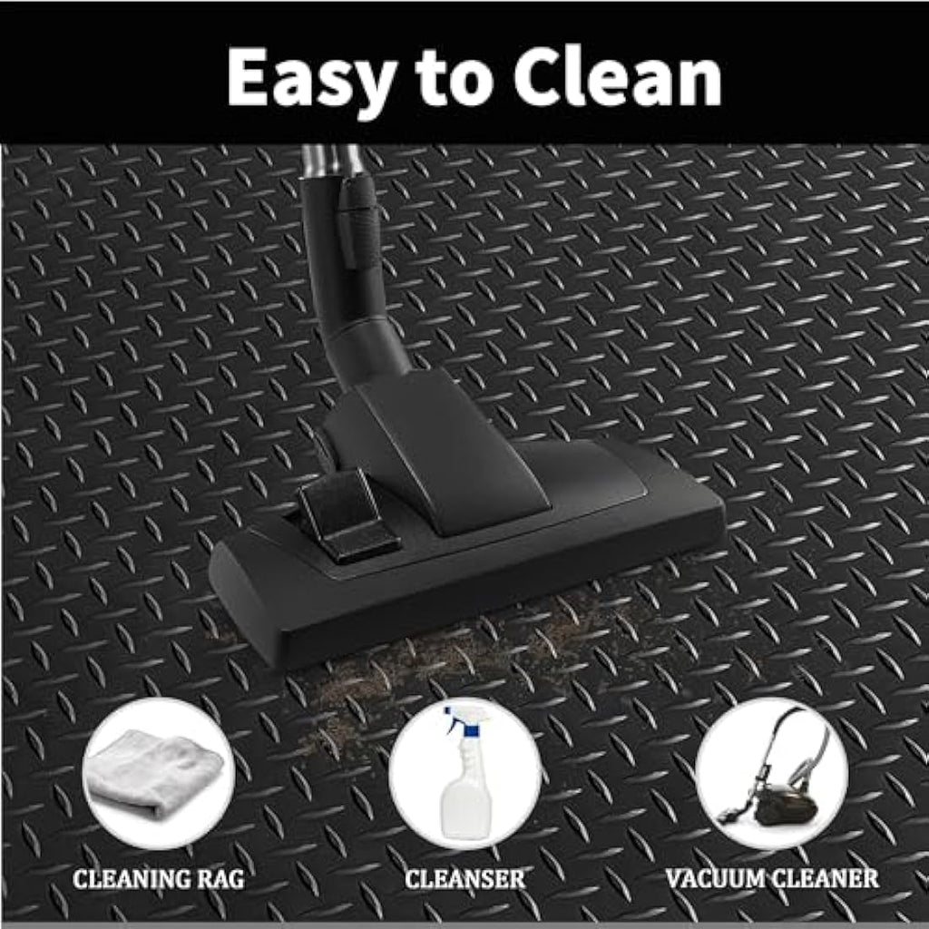 Heavy Duty Garage Floor Mat | 1x5m Anti-Slip Rubber Roll