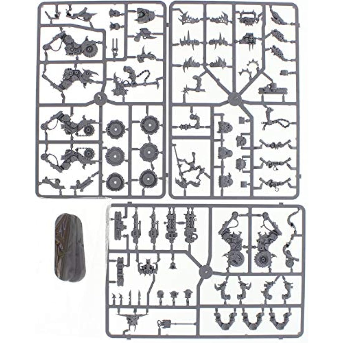 Warhammer 40k Games Workshop Ork Warbiker Mob Miniature Painting Set