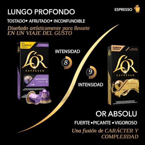 L'OR Favourites Assortment Nespresso Compatible Coffee Pods - 80 Pack