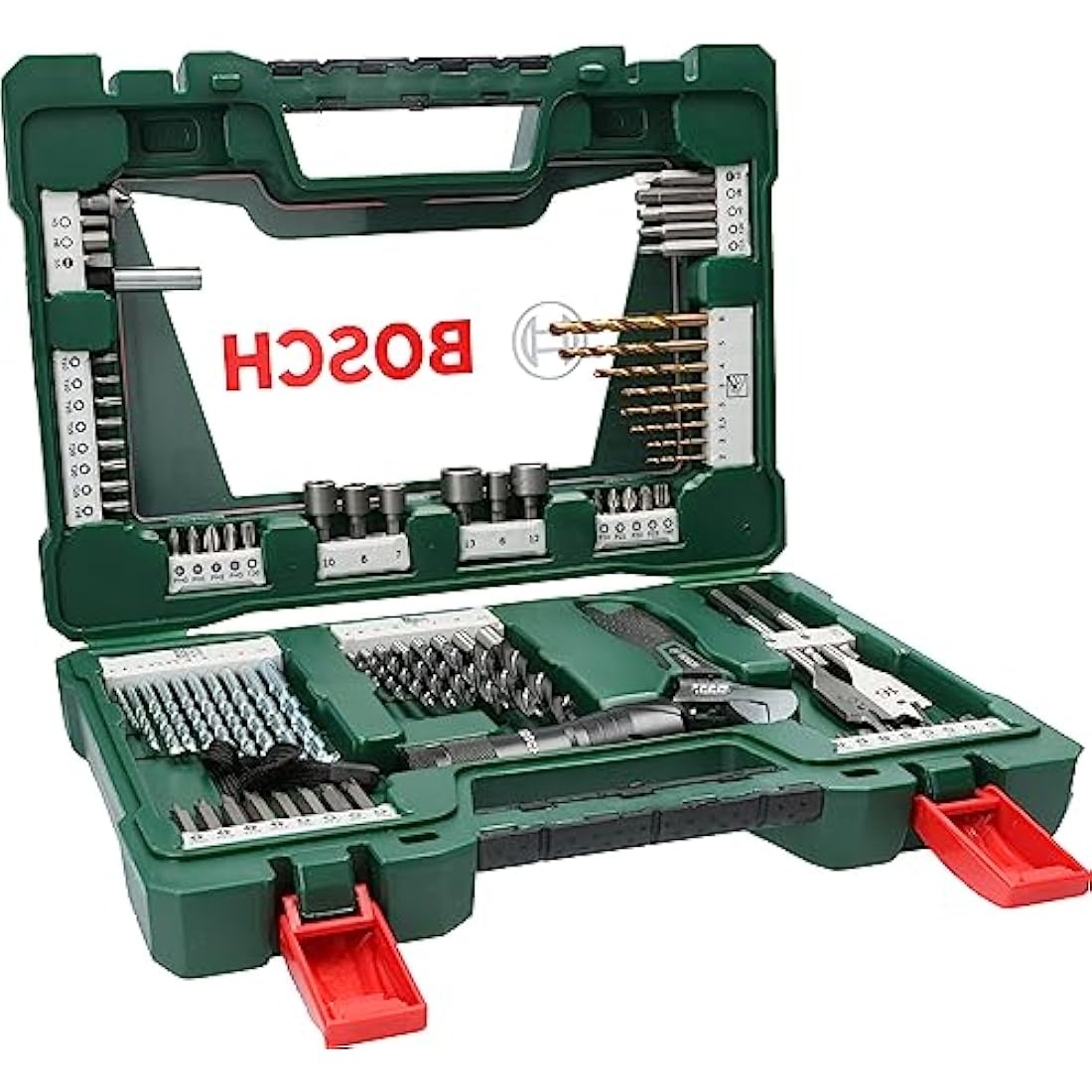 Bosch V-Line 83-Piece Titanium Drill and Screwdriver Bit Set