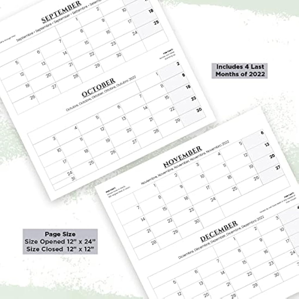 Grupo Erik Horse Wall Calendar 2023 | 12-Month Family Planner | 12x12