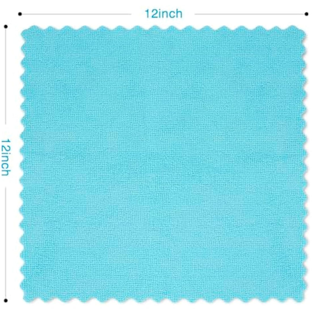 Orighty Microfibre Cleaning Cloths - 150 Pack Lint-Free Rags, 12x12"