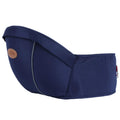 Ergonomic Hipseat Baby Carrier – Lightweight Waist Stool, Blue