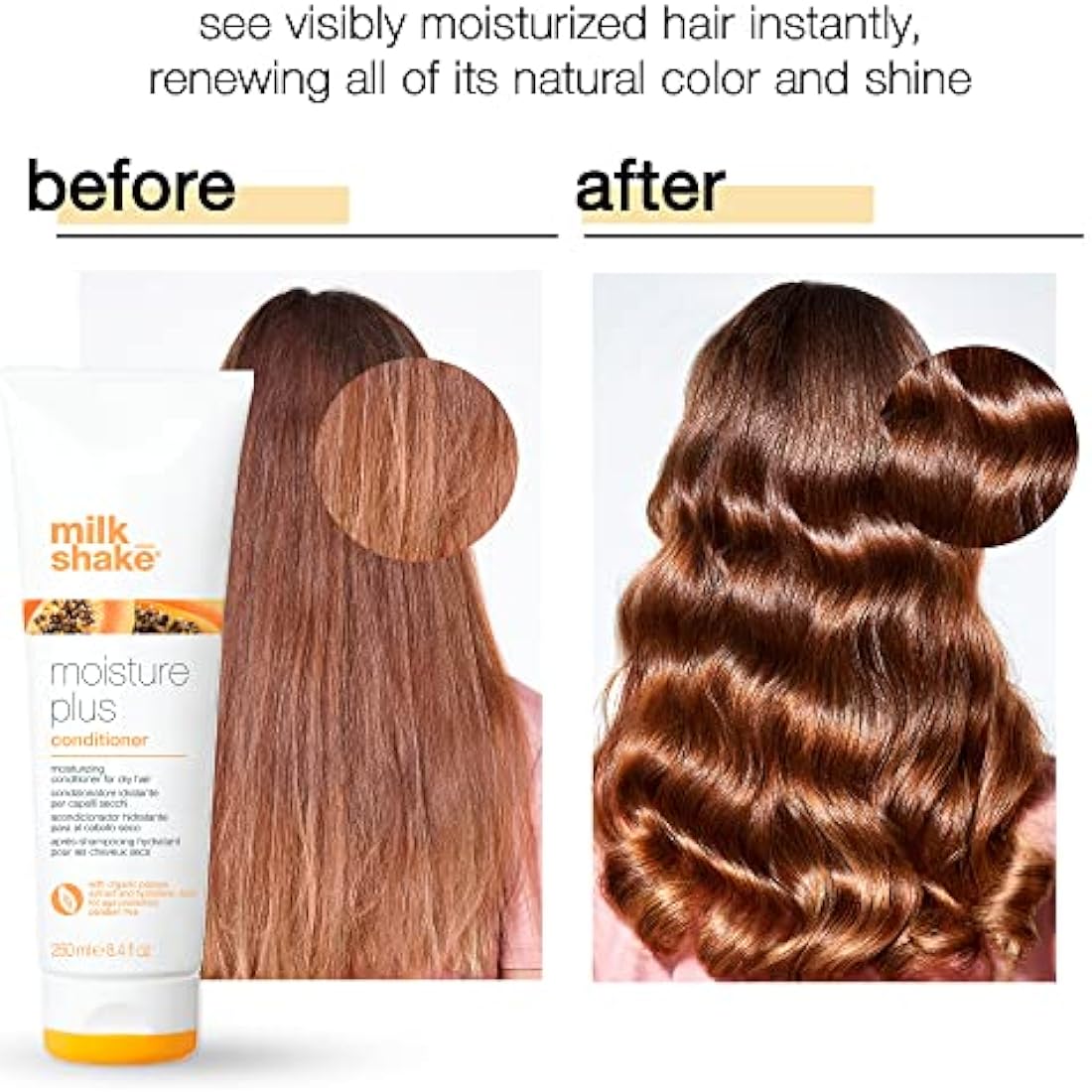 Milkshake Moisture Plus Conditioner | Hydrating Organic Papaya - 1000ml