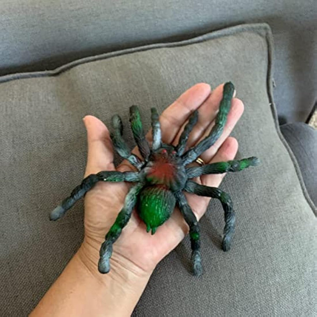 BOHS Stretchy Spider Toy – Realistic Rubber Squishy Prank Bug for Halloween
