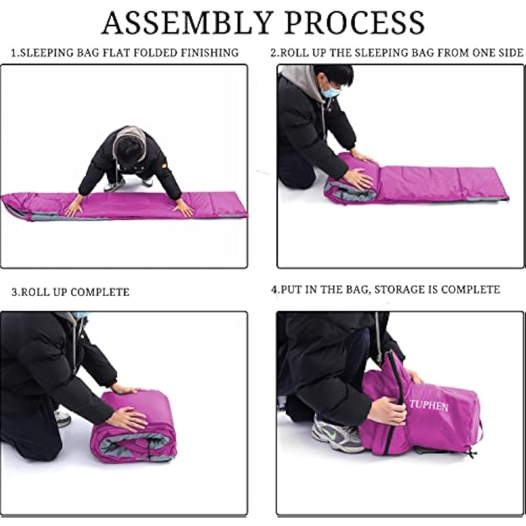 Tuphen XL Sleeping Bag | 3-4 Season Waterproof Nylon Camping Gear