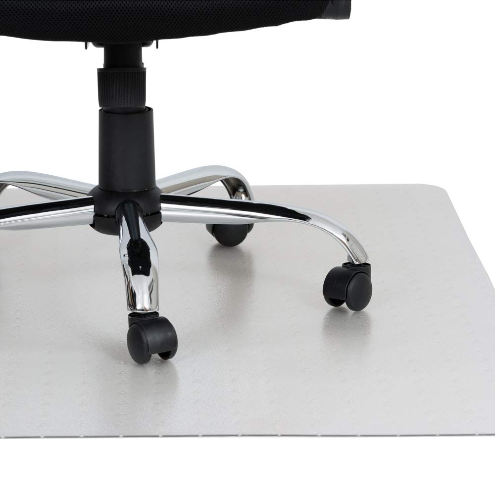 KAISER plastic® Chairmat Carpet PET 90x120 cm | Carpet Protector Mat | Transparent Office Chair Floor Protector – Made in Germany - image 1