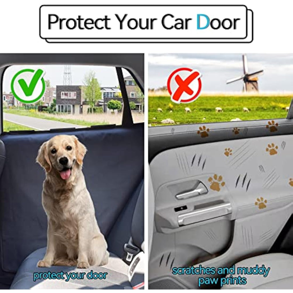 Durapower Dog Car Door Protector | 2 Pack Waterproof 600D Scratch Guard