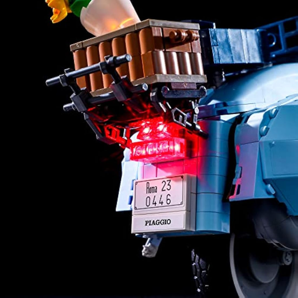 BRIKSMAX LED Lighting Kit for Lego Vespa 125 10298 Building Model