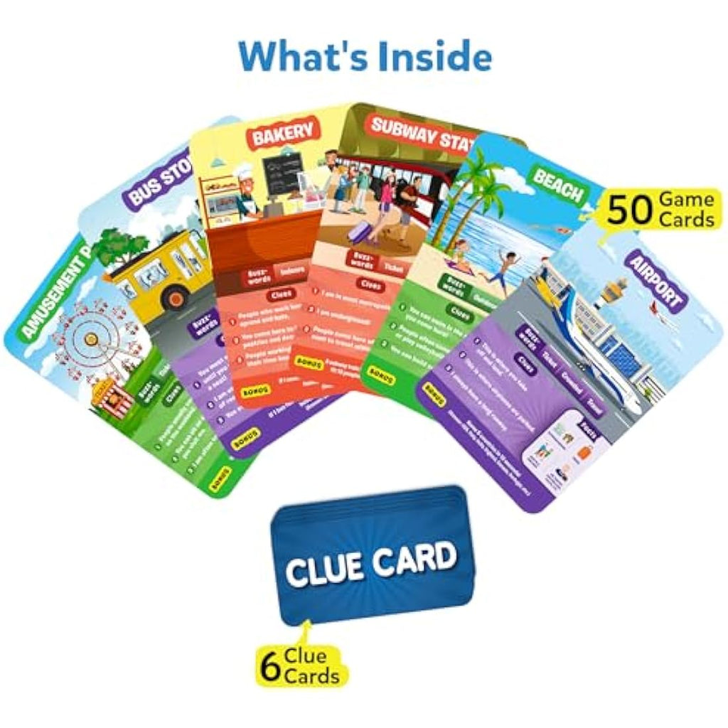 Skillmatics Guess in 10 Around Town | Educational Strategy Card Game