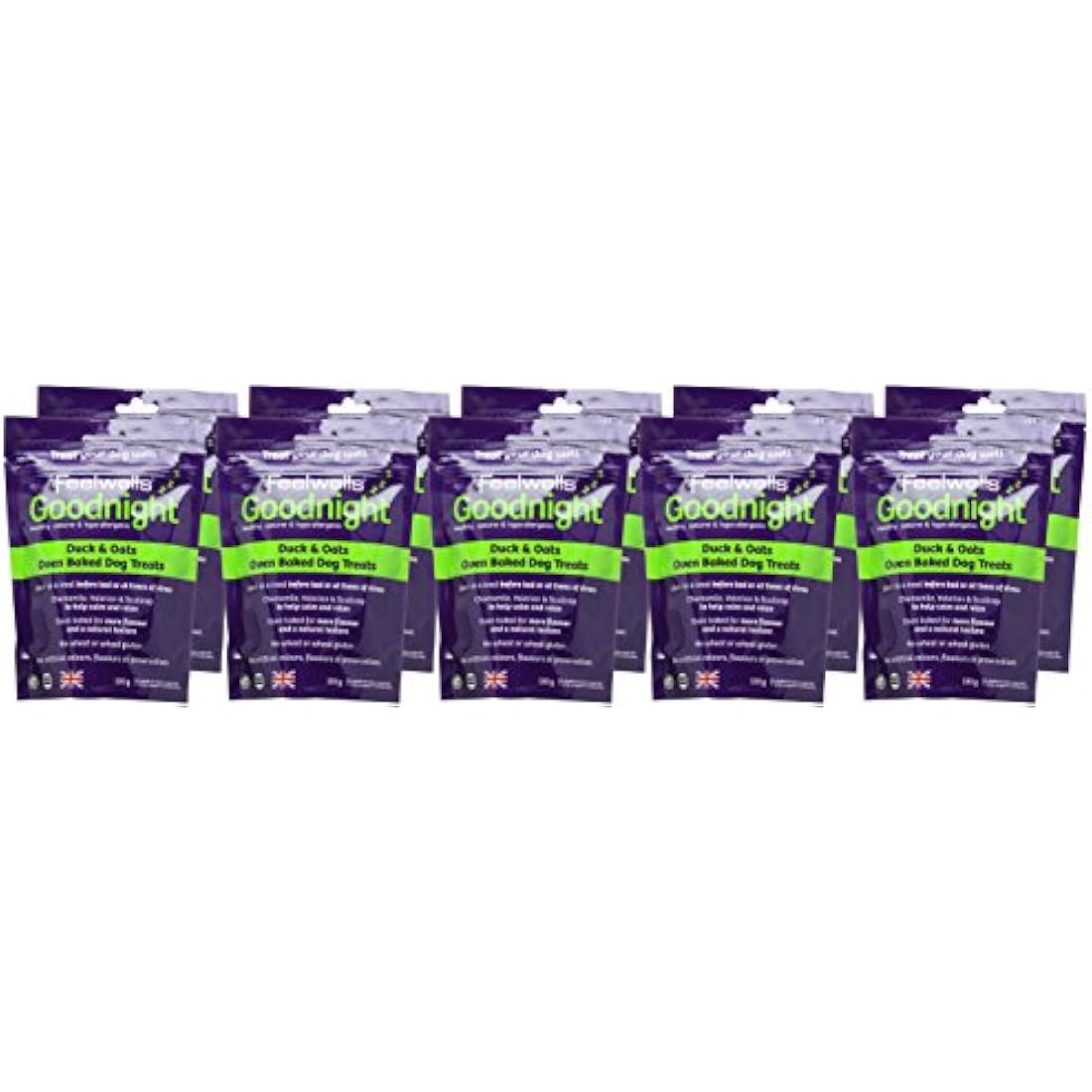 Calming Dog Treats – Hypoallergenic Goodnight Snacks (10 Pack)