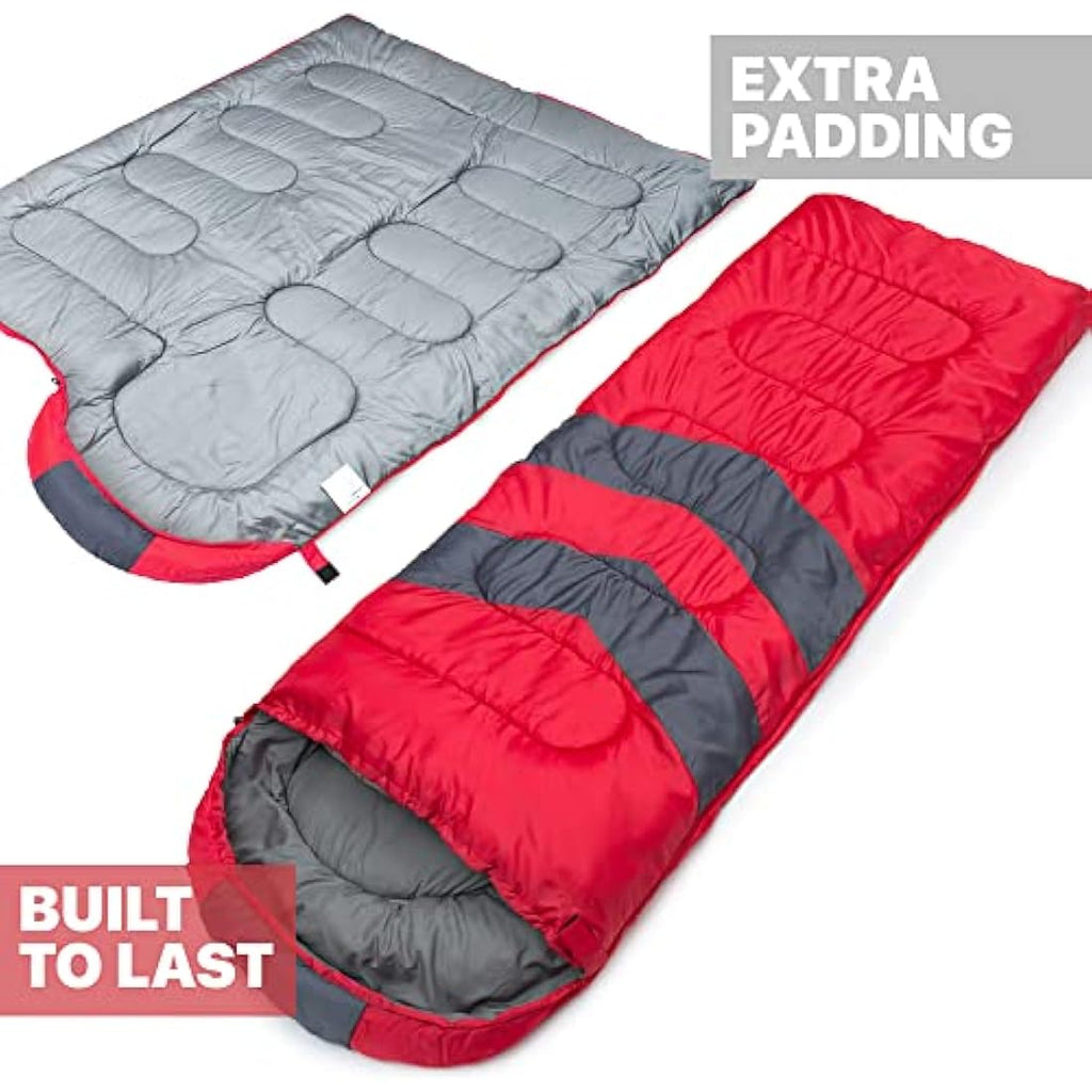 MalloMe 3-4 Season Sleeping Bag | Ultralight Waterproof Camping Gear