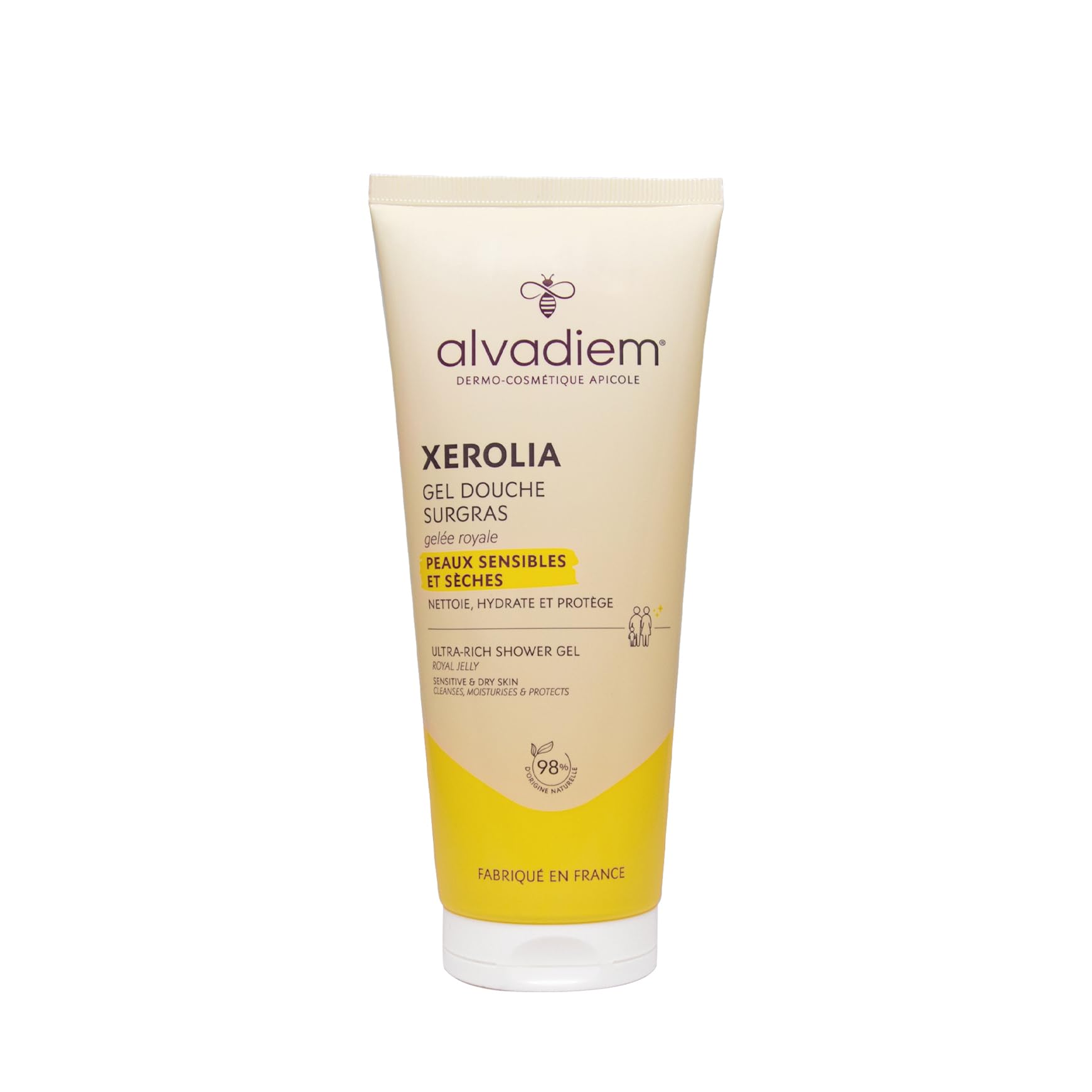 Alvadiem Nutri-Comfort Shower Gel – Organic Moisturizing Wash 200ml