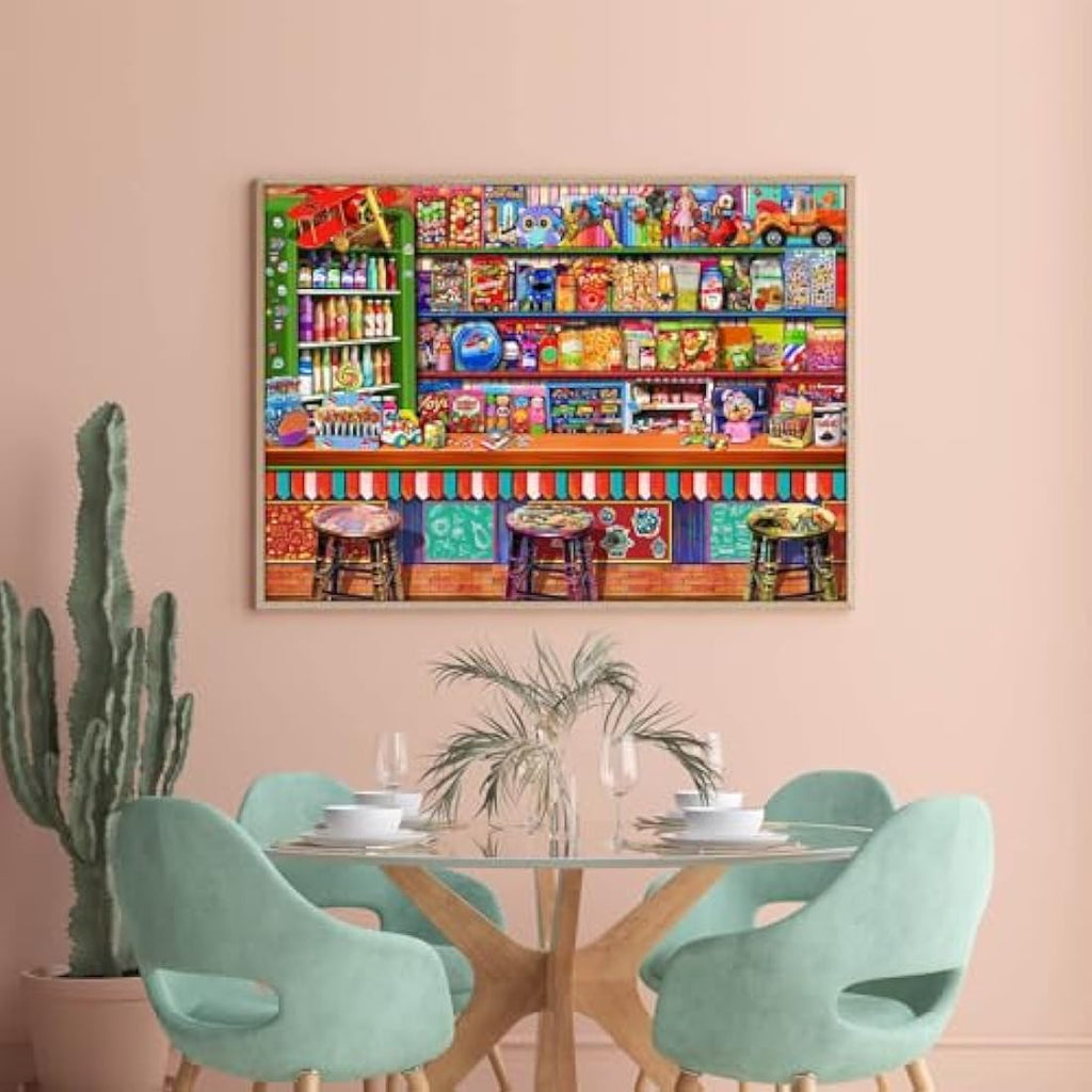 Jolof Store Candy Shop Jigsaw Puzzle - 1000 Piece Game for Adults