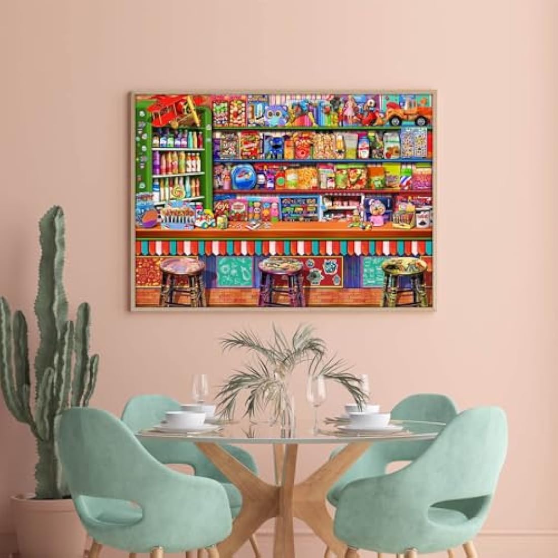 Jolof Store Candy Shop Jigsaw Puzzle - 1000 Piece Game for Adults